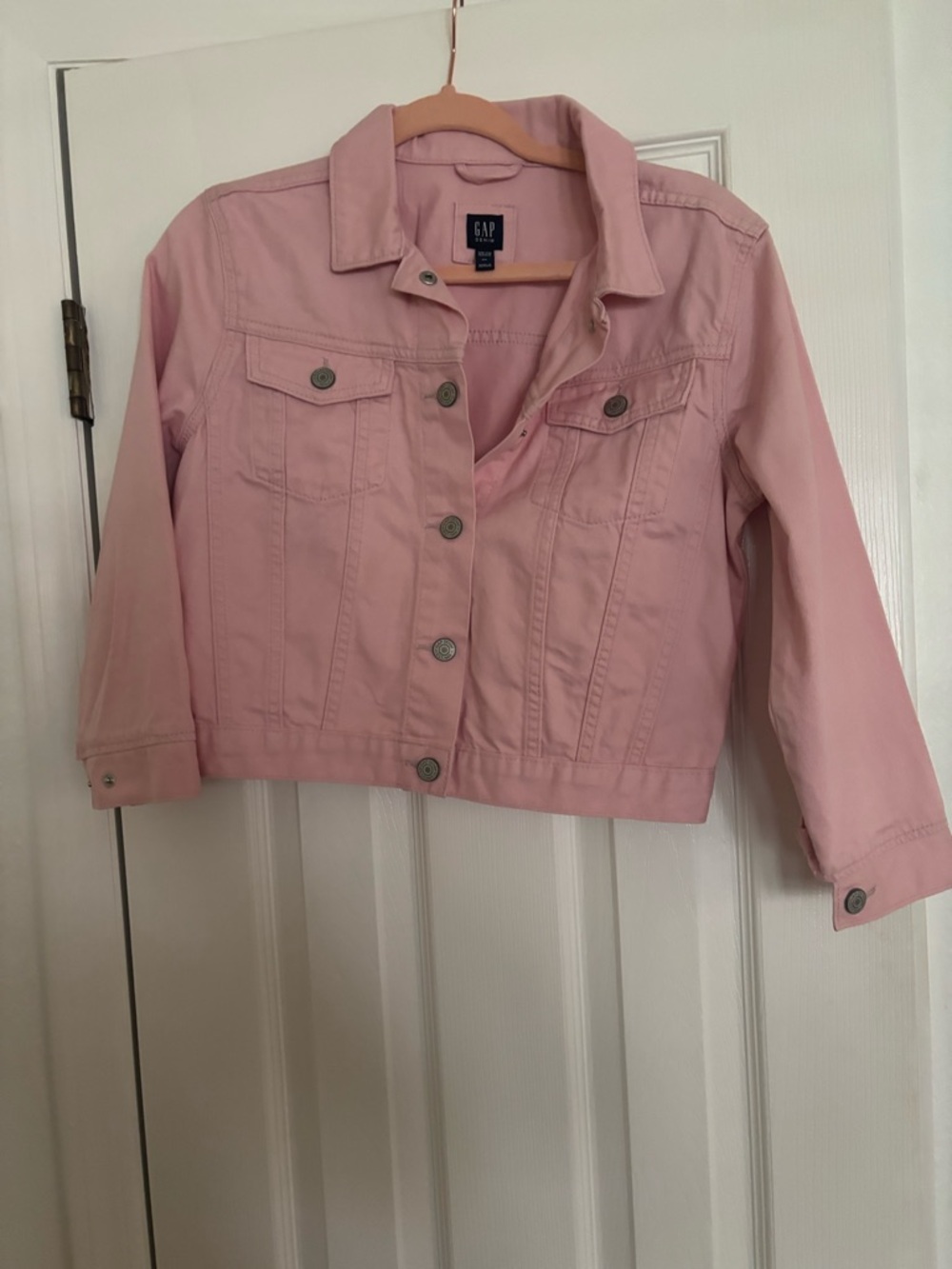GAP Kids Soft Pink Denim Jacket